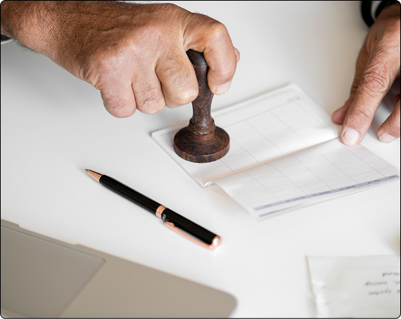 Corporate Seal | Custom Embosser for Your Business | vState Filings